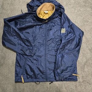 Vintage Pace Setter Windbreaker Jacket – Navy‎ Blue/Gold – Made in Canada – Size